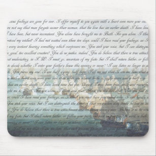Persuasion Letter Mouse Pad