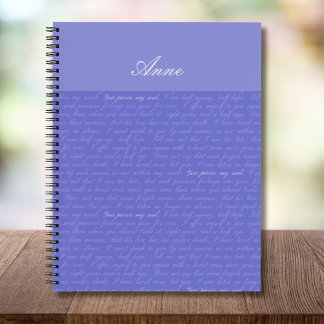 Persuasion Pierce My Soul Personalized Notebook