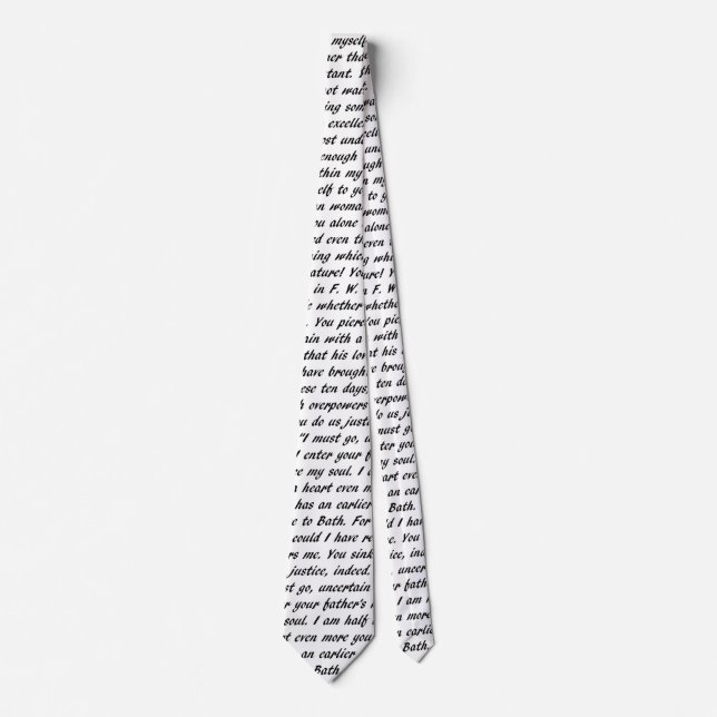 Persuasion Text Tie (Front)