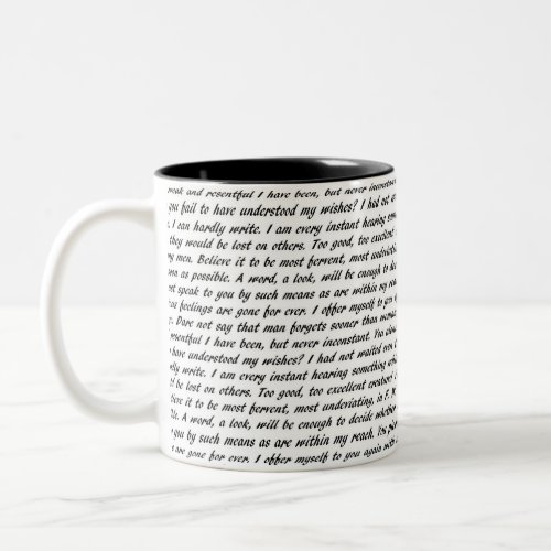 Persuasion Text Two_Tone Coffee Mug