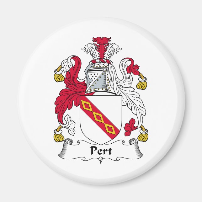 Pert Family Crest Magnet (Front)