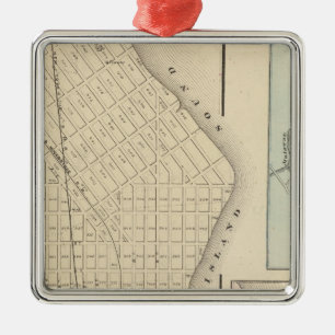 Perth Amboy, NJ Metal Ornament