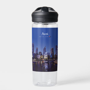 Perth, Australia - City Skyline Night CamelBak Edd Water Bottle
