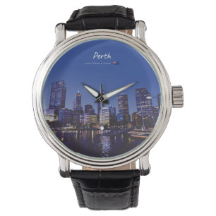Perth, Australia - City Skyline Night Watch