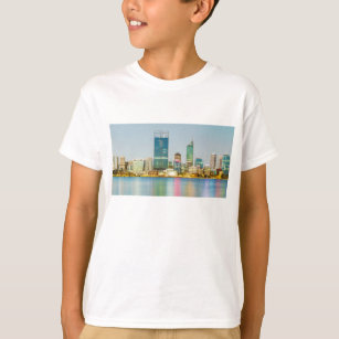 Perth CBD from Mill Point Perth Western Australia T-Shirt