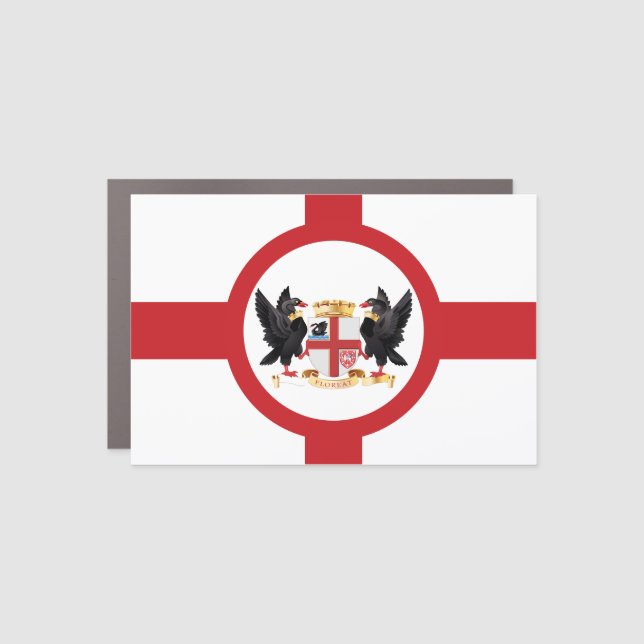 Perth City Car Magnet (Front)