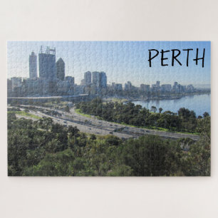 perth city view jigsaw puzzle