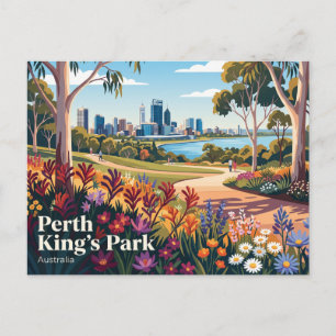Perth King's Park Australia Postcard