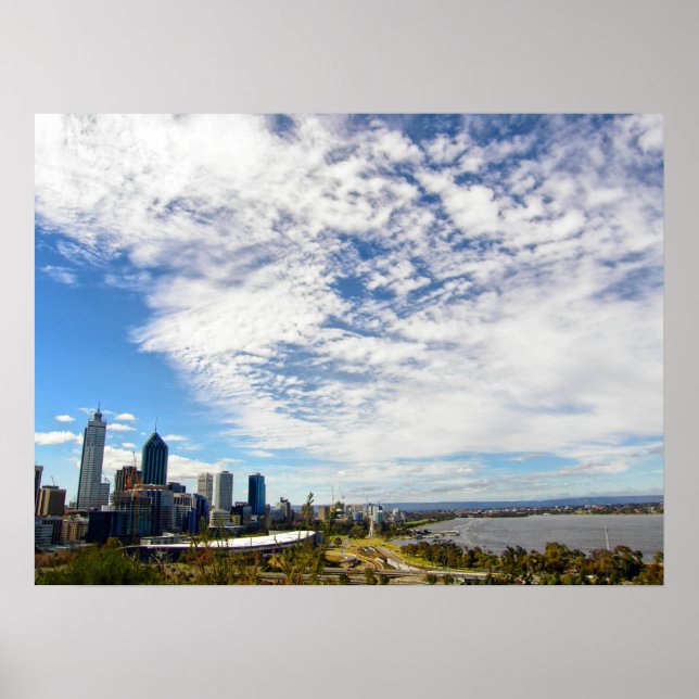 Perth Sunday in August Print (Front)