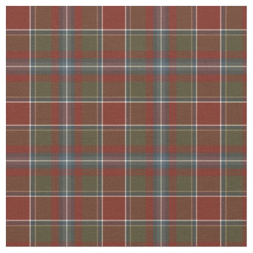 Perthshire Scotland District Weathered Tartan Fabric