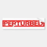 Perturbed Stamp Bumper Sticker