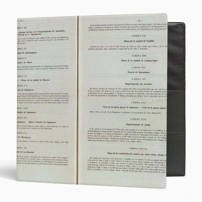 Peru 15 binder (Front/Inside)