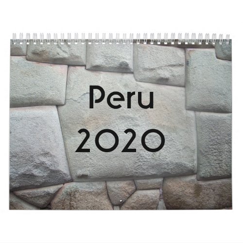 Peru _ 2020 Calendar