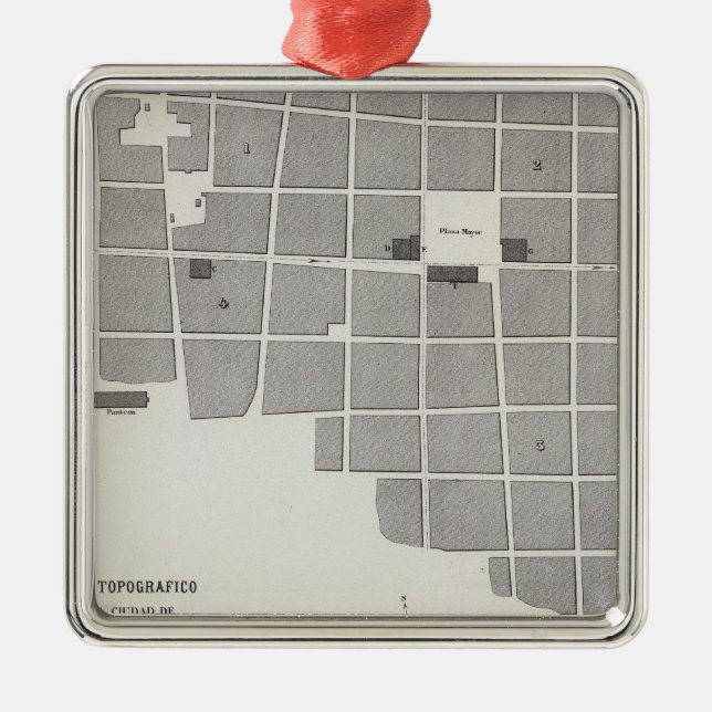 Peru 24 metal ornament (Front)