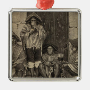 Peru 34 metal ornament