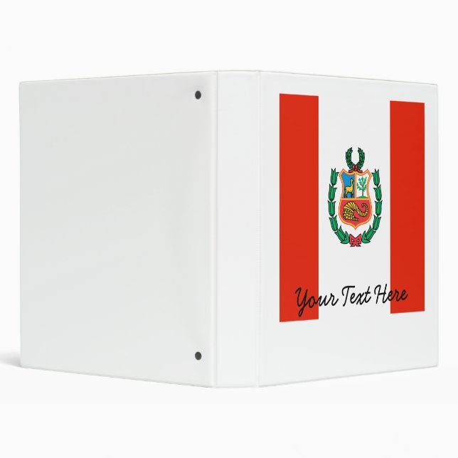 Peru 3 Ring Binder (Background)