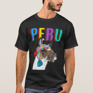 Peru Alpaca design Peruvian LlamaAlpaca T-Shirt