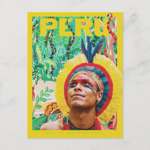 Peru Amazon Rainforest Postcard