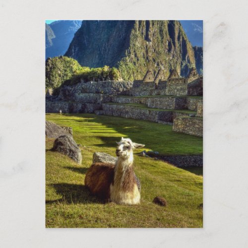 Peru Andes Andes Mountains Machu Picchu 2 Postcard