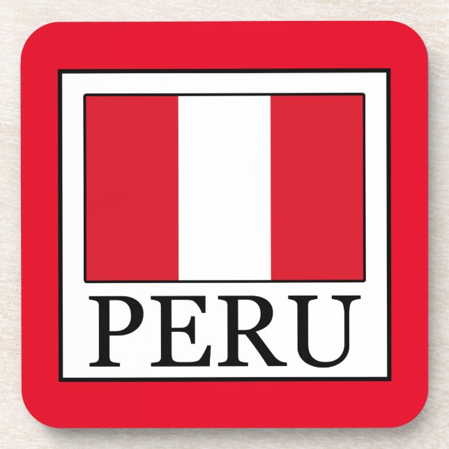 Peru Beverage Coaster (Front)