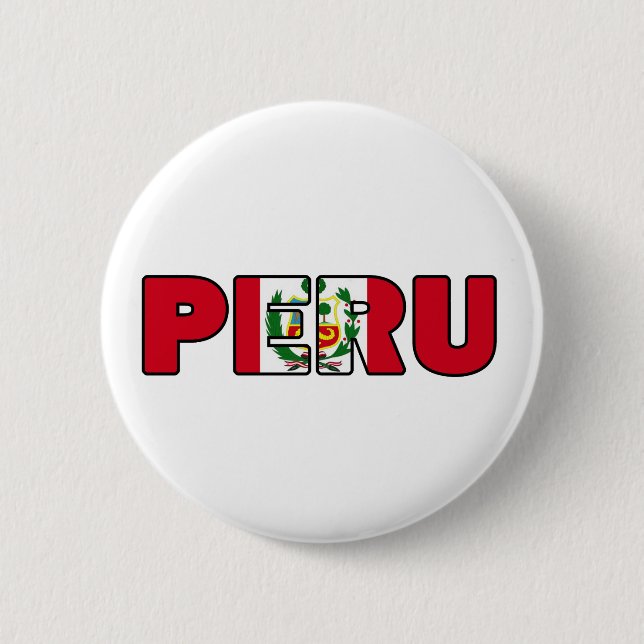 Peru Button (Front)