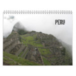 Peru Calendar at Zazzle