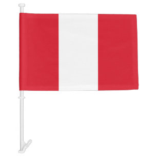 Peru Car Flag