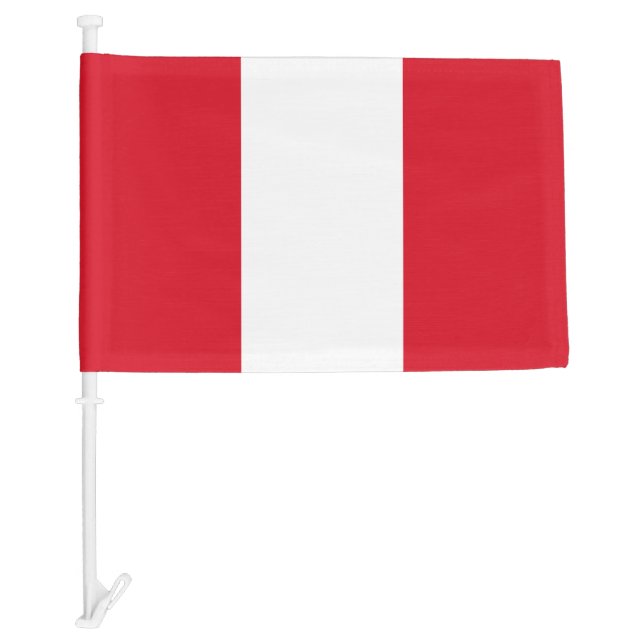 Peru Car Flag (Front)