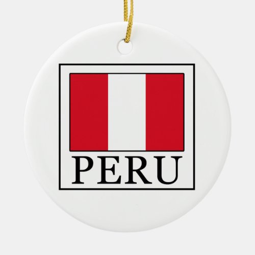 Peru Ceramic Ornament