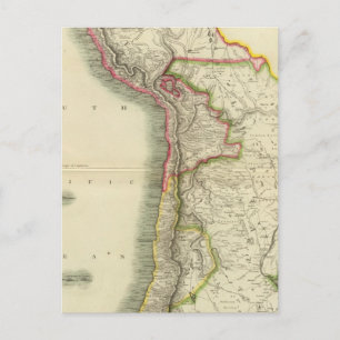 Peru, Chili, La Plata 2 Postcard