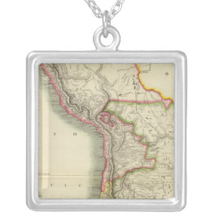 Peru, Chili, La Plata 2 Silver Plated Necklace