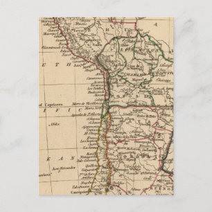 Peru, Chili, La Plata Postcard