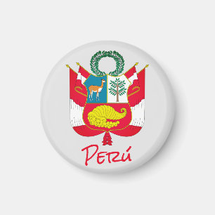 Peru Coat of Arms Magnet
