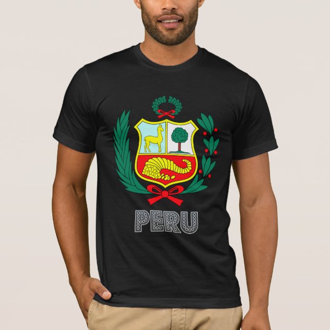 Peru Coat of Arms T-Shirt (Front)