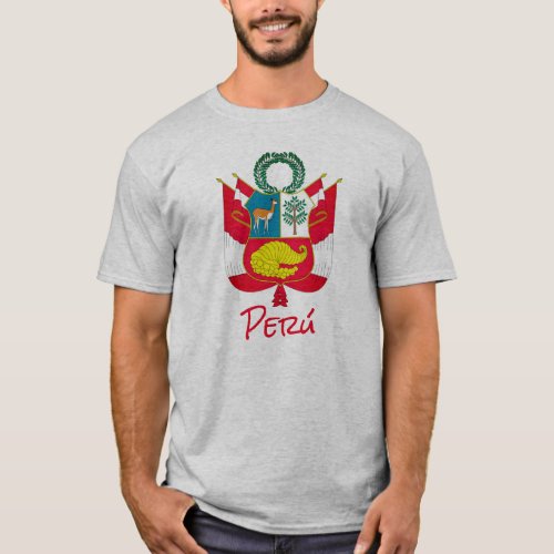 Peru Coat of Arms T_Shirt