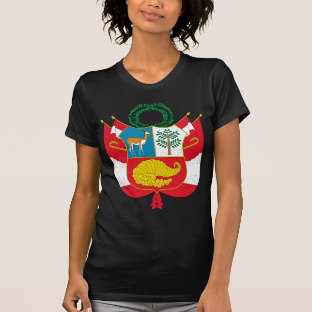 Peru Coat of Arms T-Shirt (Front)