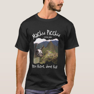 Peru Cusco Llama Souvenir Machu Picchu T-Shirt