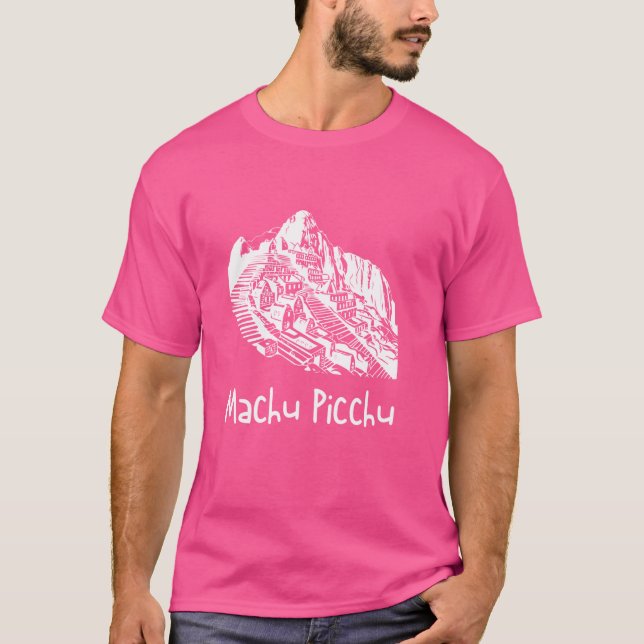 Peru Cusco Llama Souvenir Machu Picchu T-Shirt (Front)