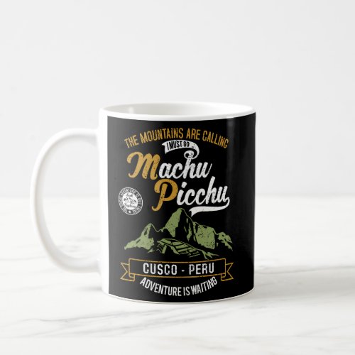 Peru Cusco Machu Picchu Llama Jersey Coffee Mug