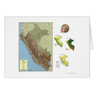 Peru Detailed Map 1970