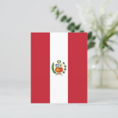 Peru flag (Standing Front)