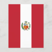 Peru flag (Back)