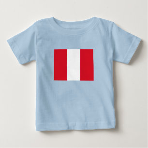 Peru Flag Baby T-Shirt