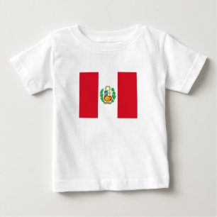 Peru Flag Baby T-Shirt