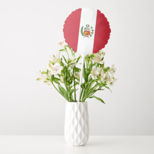 Peru flag balloon