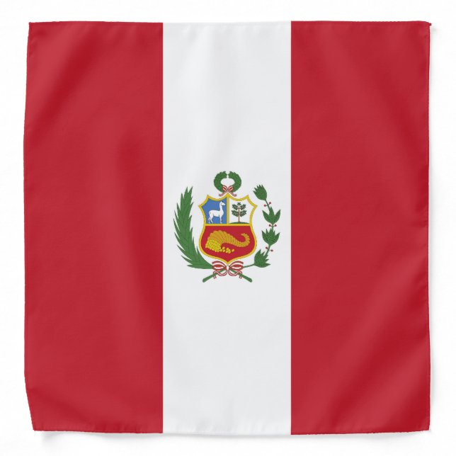 Peru flag bandana (Front)