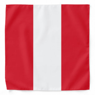 Peru Flag Bandana
