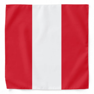 Peru Flag Bandana