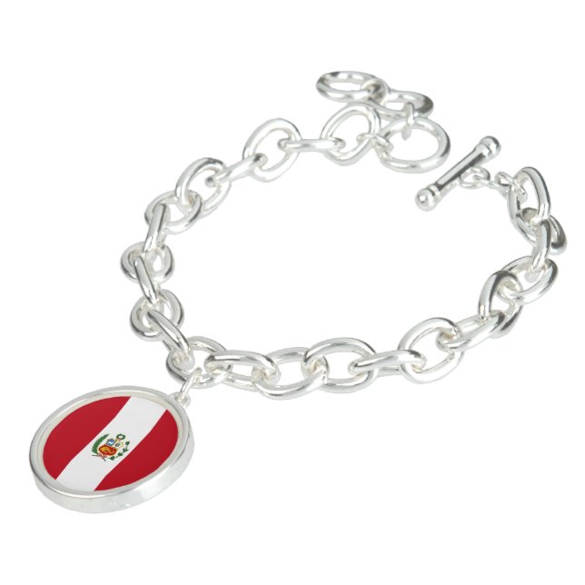 Peru flag bracelet (Side)