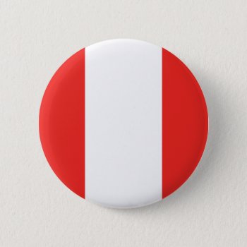 Peru Flag Button by FlagWare at Zazzle